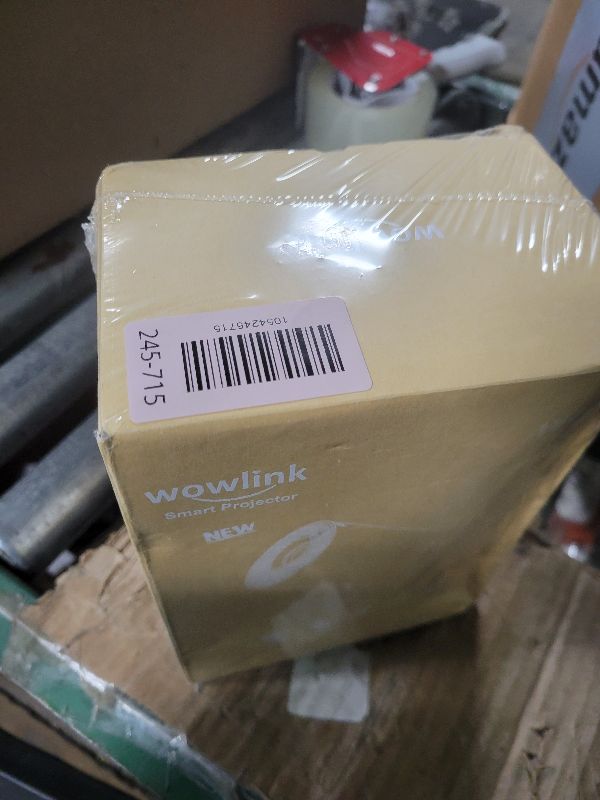 Photo 1 of [Built-in Apps & 2025 Upgraded] Mini Projector with WiFi 6 and Bluetooth 5.4 Support 4K 1080P Auto Keystone 180° Rotatable Projector Portable Compatibile with HDMI/TV Stick/Memory Stick/Laptop, White