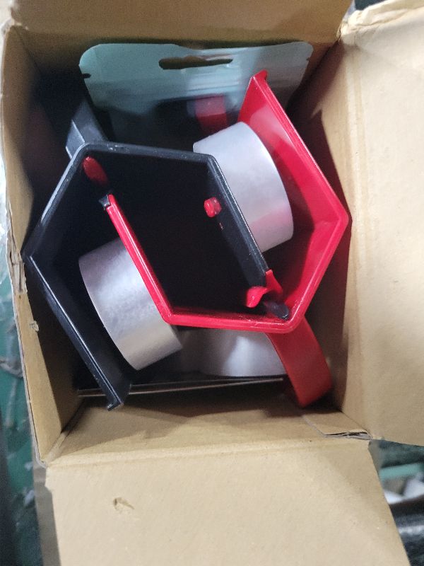 Photo 1 of 2 Pack Wrapping Paper Cutter with 2 Replaceable Blades & 4 Tapes, Christmas Gift Wrapping Paper Roll Cutter Tool Tube Holder Slidding Slicing for Birthday Holiday (2PCS Cutters)