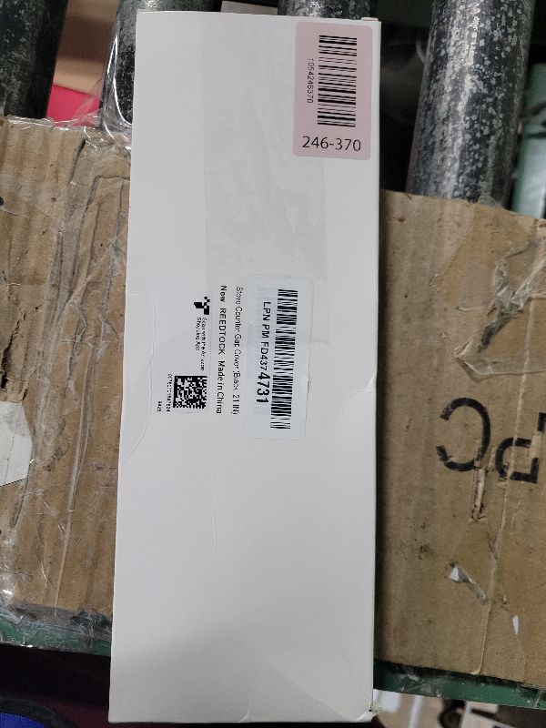 Photo 1 of 2 Pack Flexible Kitchen Stove Gap Covers, Silicone Gap Fillers Between Counter and Stovetop, Oven, Washer, Dryer, Easy to Wipe, Food Grade (Black, 21 Inches)