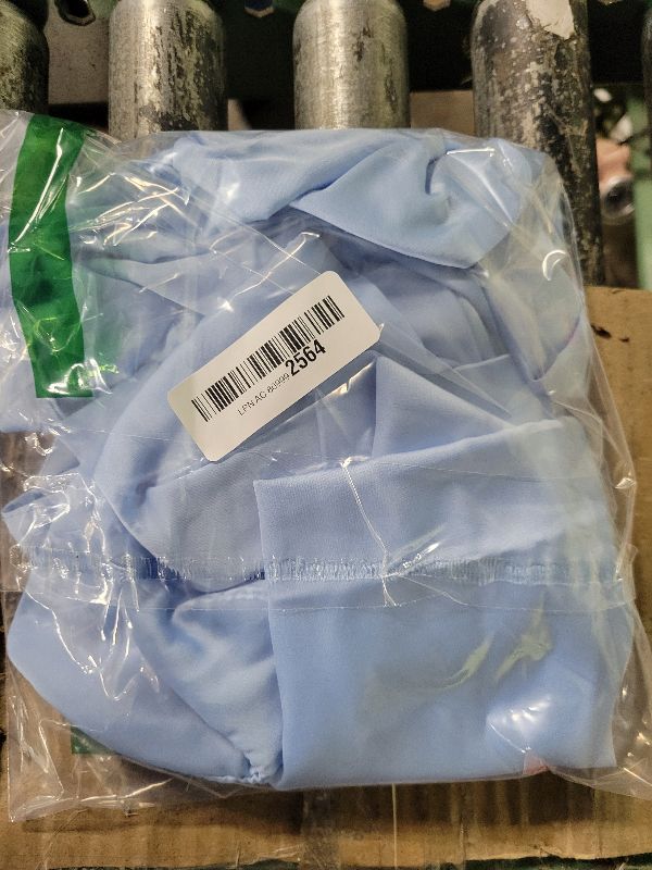 Photo 1 of 2 Pack 100% Pure Silk Pillowcase for Hair and Skin, Both Sides Mulberry Silk Pillowcases with Hidden Zipper, Cooling Pillowcase 19 Momme, 600 Thread Silk Pillow Cases Standard Size, Light Blue