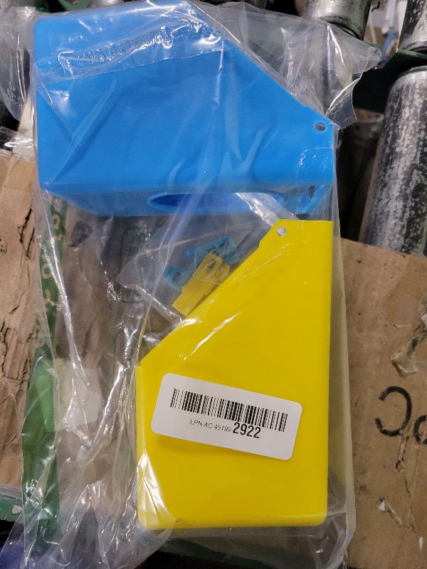 Photo 1 of 2 Pcs Pigeon Plastic Feeder, Bird Food Feeding Hanging Box for Bird Poultry Pigeon Parrot Parakeet Budgie Cage (One Hole)