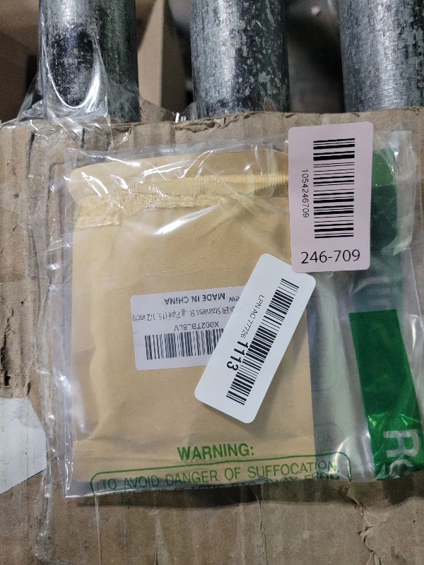 Photo 1 of 15pcs 1/2 Inch Stainless Steel PEX Cinch Clamps, Crimp Rings Pinch Clamps for PEX Tubing Pipe Fitting Connections, Pack of 15