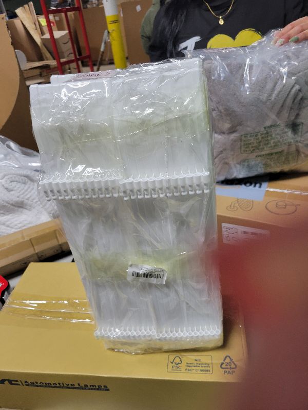 Photo 1 of 16" Extra Tall Fence for Christmas Tree,24PCS White Picket Fence Gate Barrier with Tree Patterns Christmas Tree Gate for Pets(24" H x 5" W Each)