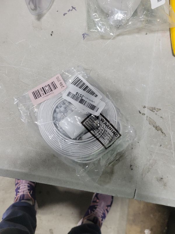 Photo 1 of 2-Pack Camera Power Extension Cable 10FT, Compatible with Wyze Cam v4, Cam Pan v3, OG, v3 and v3 Pro Security Cameras, for Outdoor/Indoor, USB Male to Female Cord with Heat Shrink Tubing and Nails