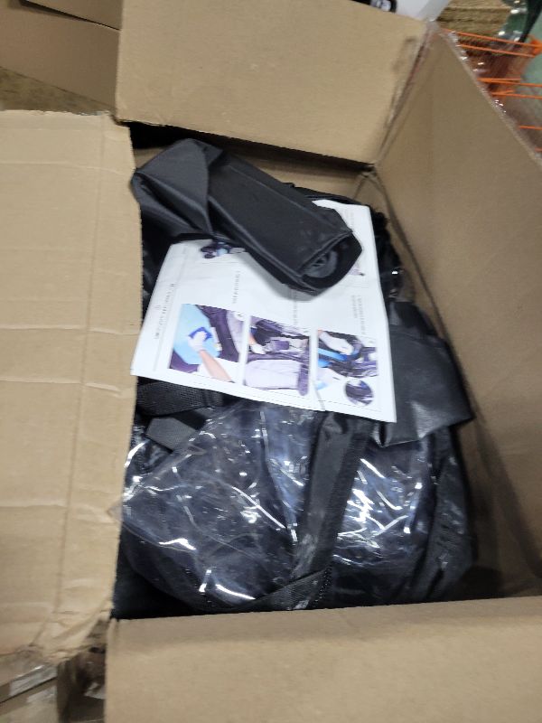 Photo 1 of 10L0L Golf Cart 4 Passenger Enclosure for Club Car Precedent Short Roof 57.5" Deluxe 600D Golf Cart Heavy Duty Rain Cover with 4 Zipped Doors Clear PVC Windows (Black)