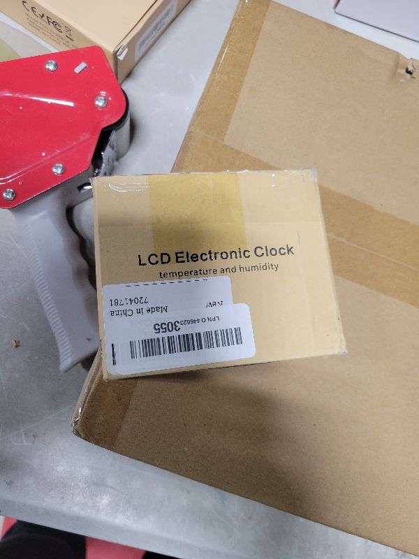 Photo 1 of ?????? Digital Timer Shower Clock Waterproof with Alarm, Bathroom Kitchen Wall Clock, Black