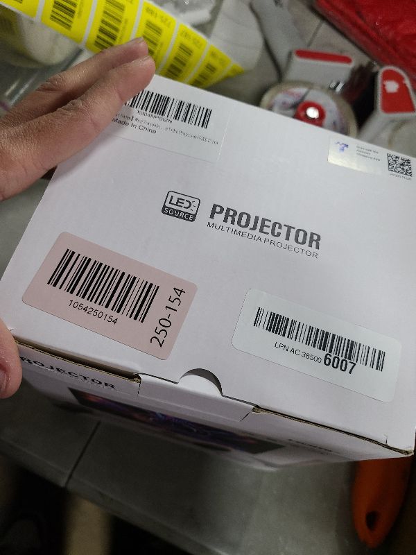 Photo 1 of [Electric Focus]Mini Portable Projector with 4K Support, Bluetooth 5.4 WIFI6, 5watt Sound Base Speaker, 260 ANSI, Android 11, 210° Rotation , Auto Keystone Correction Video Projector HY300 PLUS