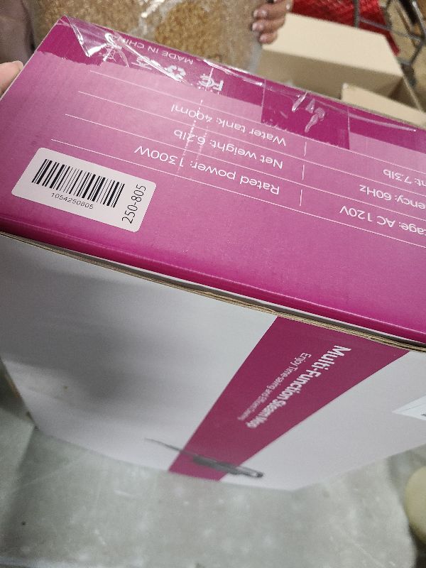 Photo 1 of 12-in-1 Steam Mop, Steam Cleaner Detachable, Extendable Hose, 23FT Power Cord, 440ml Removable Tank, 260°F Floor Steamer, 3-Level Control, Multi-Purpose for Hardwood, Tile, Grout, Windows, Kitchen