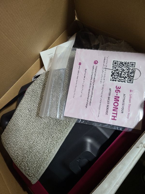 Photo 1 of 12-in-1 Steam Mop, Steam Cleaner Detachable, Extendable Hose, 23FT Power Cord, 440ml Removable Tank, 260°F Floor Steamer, 3-Level Control, Multi-Purpose for Hardwood, Tile, Grout, Windows, Kitchen