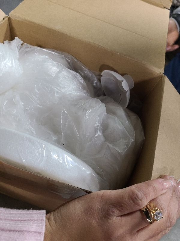 Photo 1 of 3 Set Artificial Cloud LED Light Winter Decorations Hanging Cloud Baby Shower Table Centerpiece DIY Kit for Ceiling Room Fake Fluffy Cotton Clouds Prop for Wonderland Birthday Party Nursery Wedding