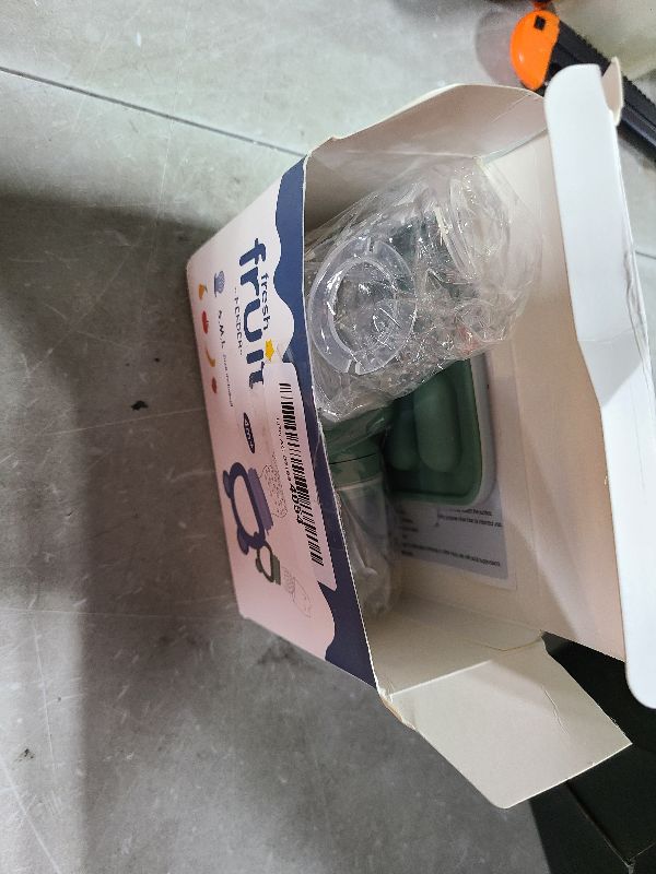 Photo 1 of 2 Pack Silicone Baby Fruit Feeder with Mini Freezer Tray, Breastmilk Popsicle Molds for Baby Teething Relief, Fresh Food Feeder for Safe Infant Self Feeding, Extra Food Pouches