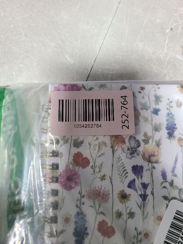 Photo 1 of 2026 Planner, Weekly and Monthly Calendar Planner for Women, Jan 2026 - Dec 2026, Hardcover Planning Agenda Book with Tabs, Spiral Bound, Inner Pocket, Perfect for School Office Supplies, 6.3" x 8.5" - Wildflowers