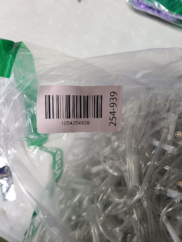 Photo 1 of 132ft Icicle Lights for Outside - 1280 LED Warm White Twinkle Lights with 240 Drops, 8 Modes Plug in Waterproof Timer Memory. Cannot be Extended. The Plug is in the Middle (66ft+66ft)