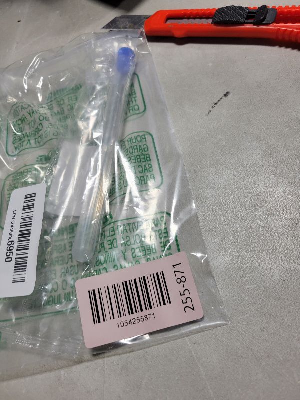 Photo 1 of 18 Pcs collapsible Big Eye Seed Beads Needles Set with Bottle
