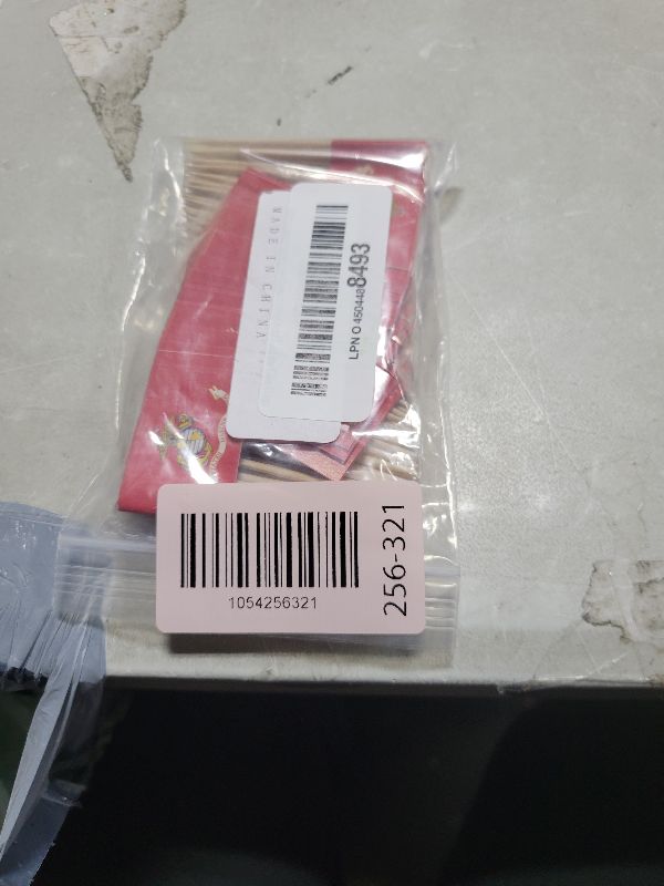 Photo 1 of 100 Pcs American Toothpick Flags, Cocktail Picks Mini Stick Cupcake Toppers Country Picks Party Decoration Celebration Cocktail Food Bar Cake Flags ?