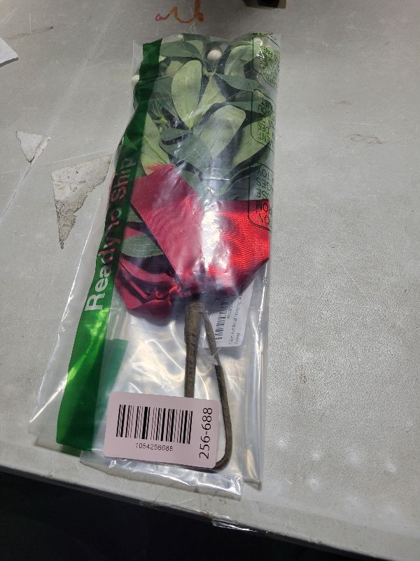 Photo 1 of 14in Artificial Hanging Mistletoe with Berries