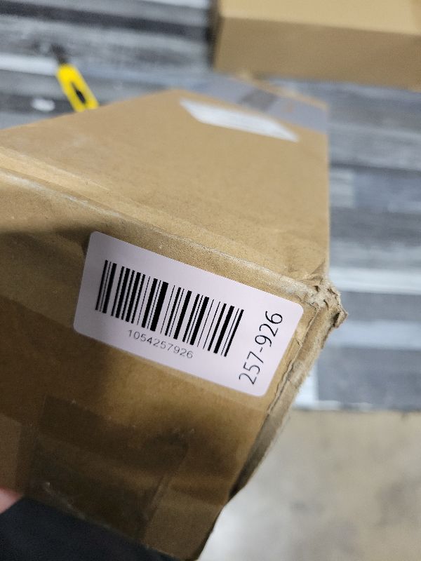 Photo 1 of 2 Pack Curtain Rods for Windows 48 to 84 Inch, Black 1" Decorative Window Treatment Rods, Adjustable Heavy Duty Modern Drapery Rod, Spliced Metal Curtain Pole with Matte Black Round Finials