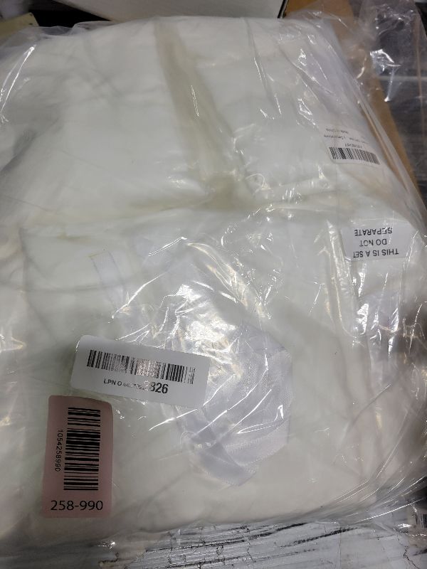 Photo 1 of 10 Pack 10Ft Wedding Table Runner 29x120 inches White Chiffon Table Runners for Romantic Bridal Shower Birthday Party Decorations