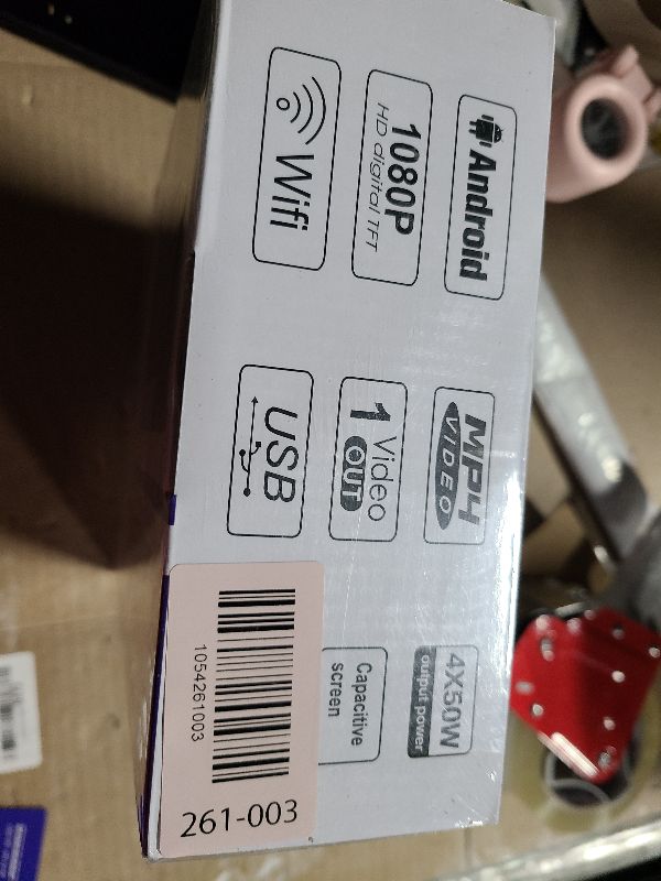 Photo 1 of 10inch 8Core 4+64GB QLED Full Touch Screen Android Car Radio Audio Video Stereo Player for Double Din Raido with CarPlay Android Auto 4G&WiFi DSP FM&AM BT MirrorLink Split Screen PIP GPS Navigation