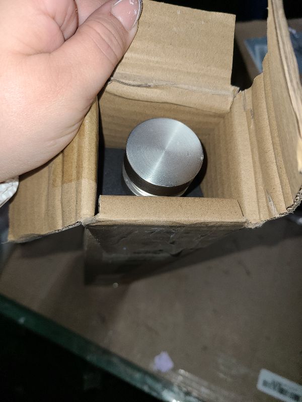 Photo 1 of 12-20 inch Short Adjustable Matte Nickel Curtain Rods,1 inch Diameter Heavy Duty Side Curtain Rod Set with Aluminum Finals for Windows, Door, Drapery, Closet