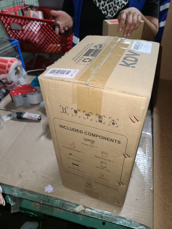 Photo 1 of 10 in 1 Nut Milk Maker Machine, Automatic Soy Milk Maker 60oz Blender for Almond, Oat, Coconut, Plant-Based & Non-Dairy Milks/Beverages with 24H Pre-Set Timer & 12H Keep Warm