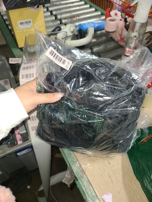 Photo 1 of 10x10ft Black Glitter Backdrop Curtain for Parties, Wrinkle Free Satin Photo Backdrop Drapes 2 Panels 5x10FT Shimmer Back Drop Cloth for Christmas Wedding Photography Twilight Birthday Decorations