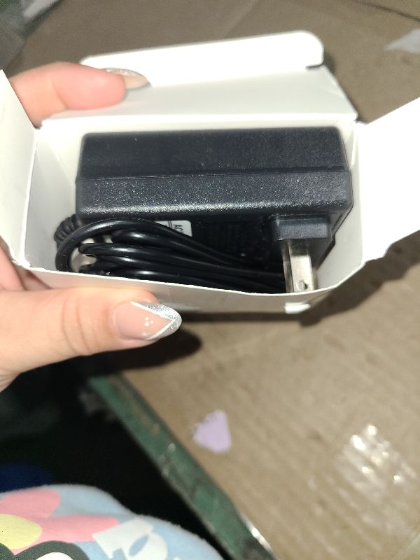 Photo 1 of 15V 1A Power Cord Compatible with Self-Cleaning Cat Litter, 2m/6.6ft Long 5.5x2.1mm/0.22x0.08in DC Jack Power Supply for Self-Cleaning Cat Litter Boxes