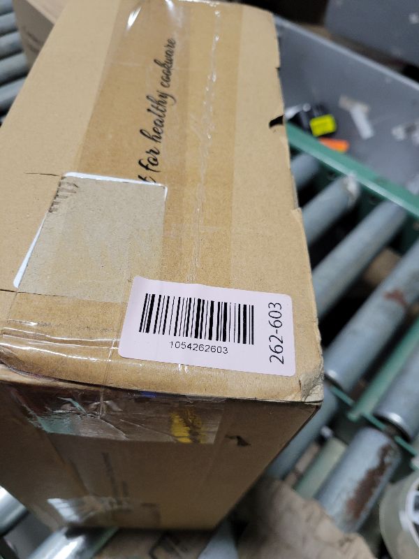 Photo 1 of **MSRP 59.99**Redchef Ceramic Pots and Pans Set Non Stick, Nonstick Kitchen Cookware Sets, Non Toxic Pots and Pans Set Non Stick, PFAS PFOA & PTFE Free, Detachable Handle Pots and Pans 5 Piece, RV Cookware **MISSING HANDLE BUT CAN BE PURCHASED**