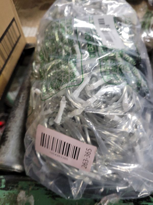 Photo 1 of 66FT 670 LED Christmas Lights 148 Ice Drops, 12 Modes and Timer Memory Dimmable, Plug In Outdoor Waterproof Hanging String Light for Holiday Wedding Garden Fence House Tree Outside Decor (Cool White)