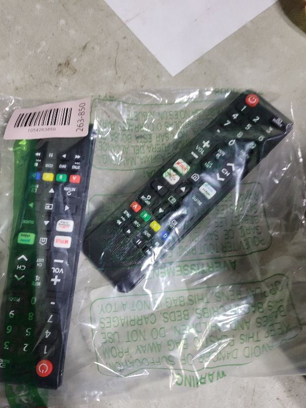 Photo 1 of ?Pack of 2? Universal for Samsung-TV-Remote-Control Replacement,Compatible with All Samsung Smart Frame QLED LED 7 Series TVs