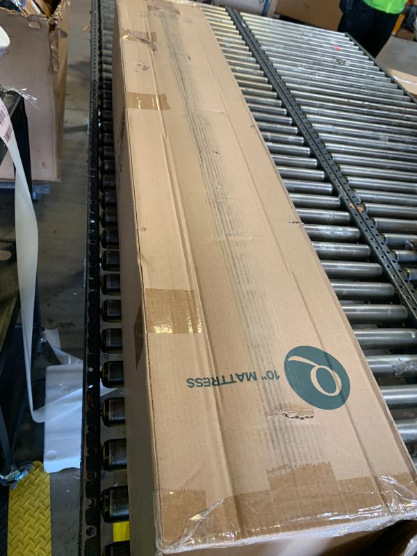 Photo 1 of Zinus 10 Inch Queen Green Tea Memory Foam Mattress [New Version], Fiberglass Free, Medium Firm Feel, Zoned Pressure Relief, Certified Safe Foams & Fabric, Mattress in A Box