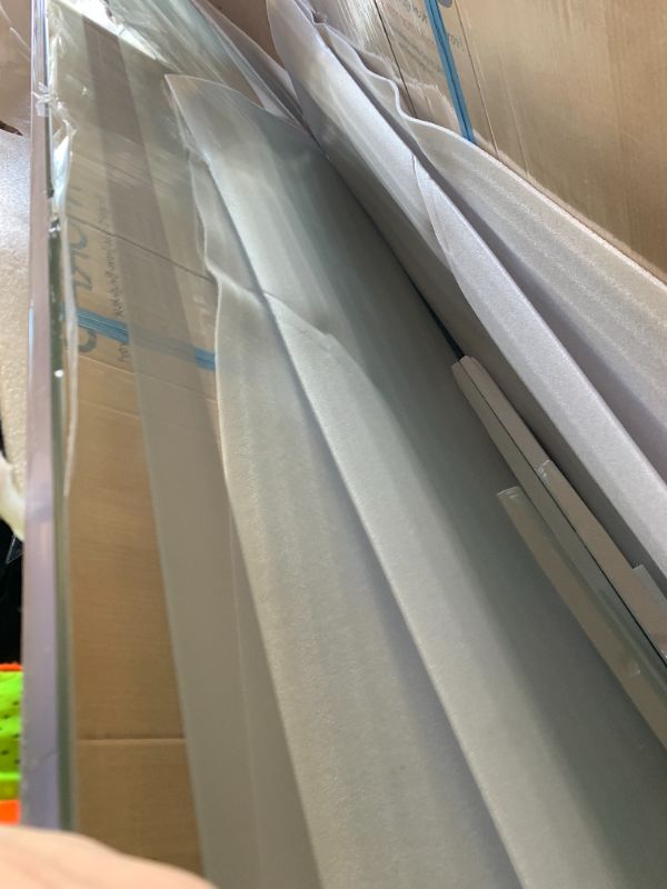 Photo 1 of **SELLING FOR PARTS--CHECK CLERK NOTES**Amorho LED Bathroom Mirror, 55" X30" Front Light and Backlit with Black Frame, Stepless Dimmable, Anti-Fog, Shatter-Proof, Memory, 3 Colors, Double LED Vanity Mirror