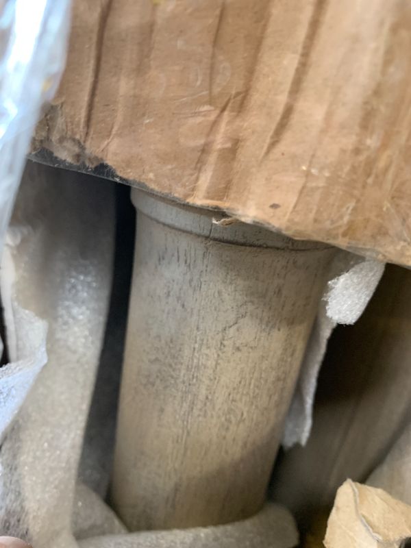 Photo 1 of queen sized upholstered headboard
COLOR NATURAL WOOD