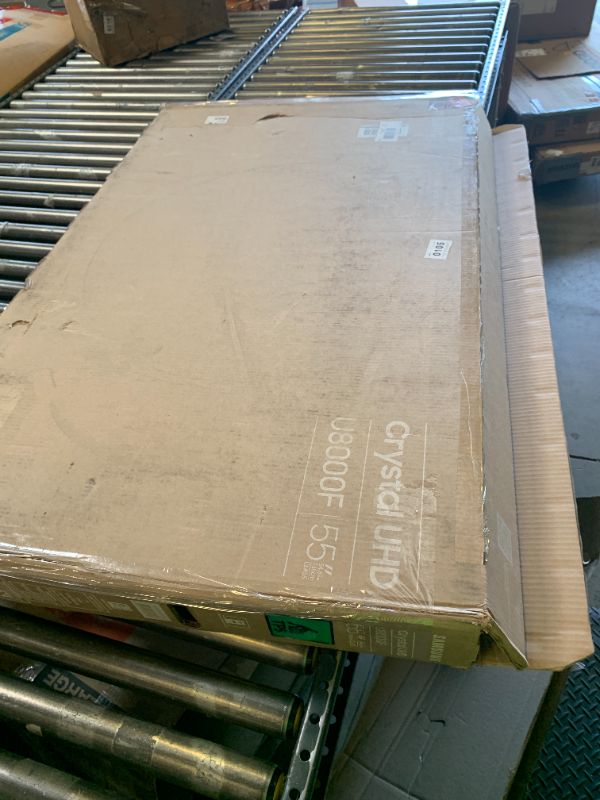 Photo 1 of **SELLING FOR PARTS--BROKEN SCREEN**Samsung 55-Inch Class Crystal UHD U8000F 4K Smart TV (2025 Model) Endless Free Content, Crystal Processor 4K, MetalStream Design, Knox Security, Compatible with Alexa
