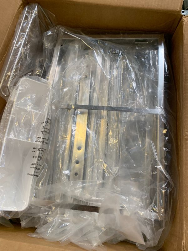 Photo 1 of 3 Tier Extra Large Over The Sink Dish Drying Rack, Expandable Stainless Steel Dish Drainer with Multifunctional Organizer, Space-Saving Above Sink Dish Rack with Large Capacity for Kitchen Counter