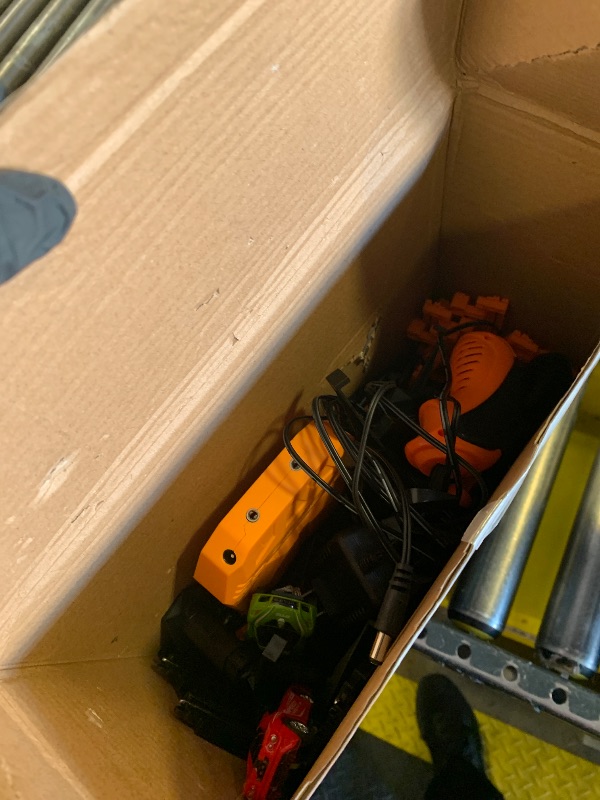 Photo 1 of Slot Car Race Track Sets with 4 High-Speed Racing Car, Battery or Electric Race Car Track for Boys and Kids, Dual Racing Game Lap Counter Circular Overpass Track, Gifts Toys for Boys Kids Age 6 7 8-12