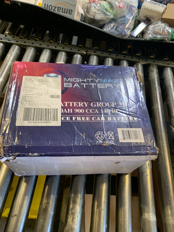Photo 1 of Mighty Max Battery MM-G31 Start and Stop Car BCI Group 31 12V 100AH, 140RC, 900 CCA, Rechargeable AGM Car battery