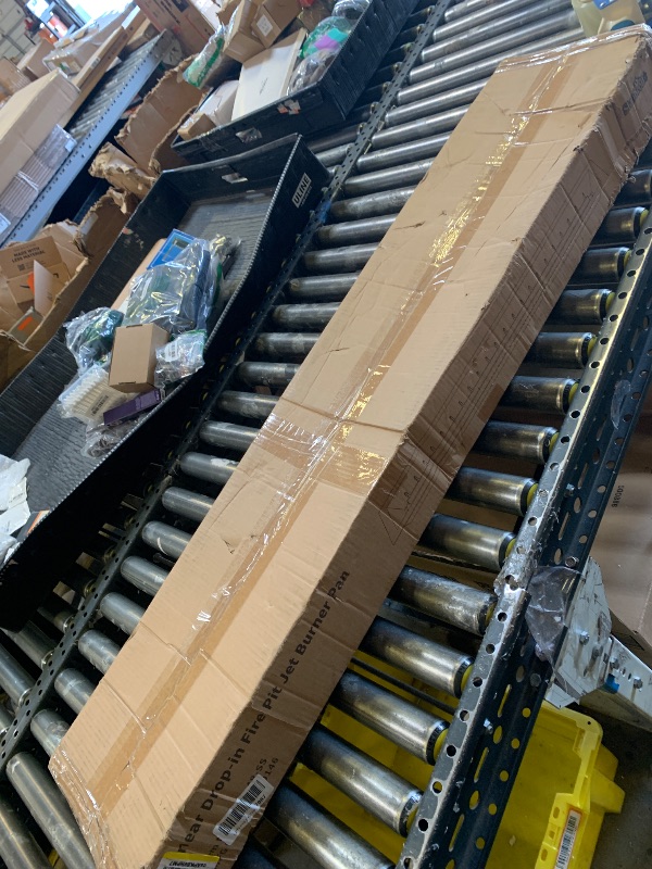 Photo 1 of Stanbroil Linear 60" x 6" Drop-in Fire Pit Jet Burner Pan, Upgraded Natural Gas & Propane Fire Table Insert Kit, High Flame, 108k BTU Max