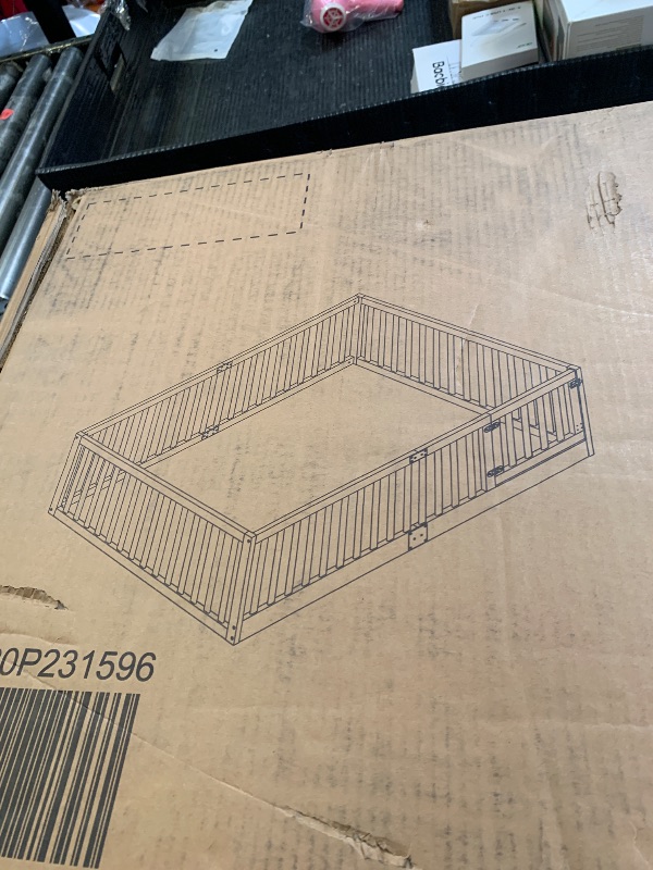 Photo 1 of FULL FLOOR BED NO SLATS