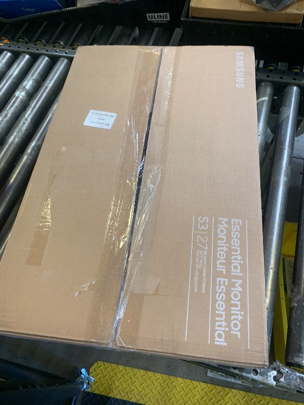 Photo 1 of Samsung 27" Essential S3 (S36GD) Series FHD 1800R Curved Computer Monitor, 100Hz, Game Mode, Advanced Eye Comfort, HDMI and D-sub Ports, LS27D366GANXZA, 2024