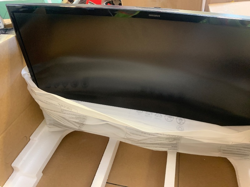 Photo 1 of Samsung 27" Essential S3 (S36GD) Series FHD 1800R Curved Computer Monitor, 100Hz, Game Mode, Advanced Eye Comfort, HDMI and D-sub Ports, LS27D366GANXZA, 2024