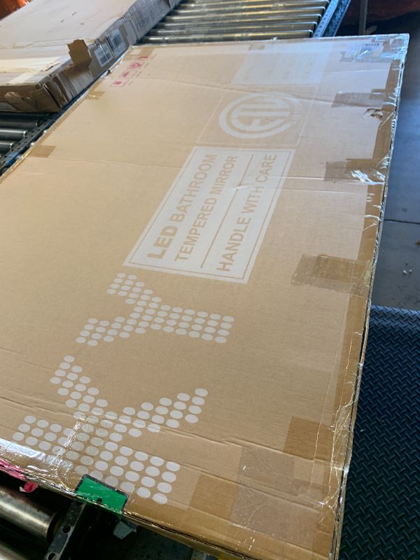 Photo 1 of Callsky 24"x 32" LED Mirror for Bathroom, Front and Backlit Controlled Separately LED Wall Vanity Mirror, LED Vanity Mirror with Lights, Stepless Dimmable, Anti Fog, Tempered Glass, Memory (ETL)