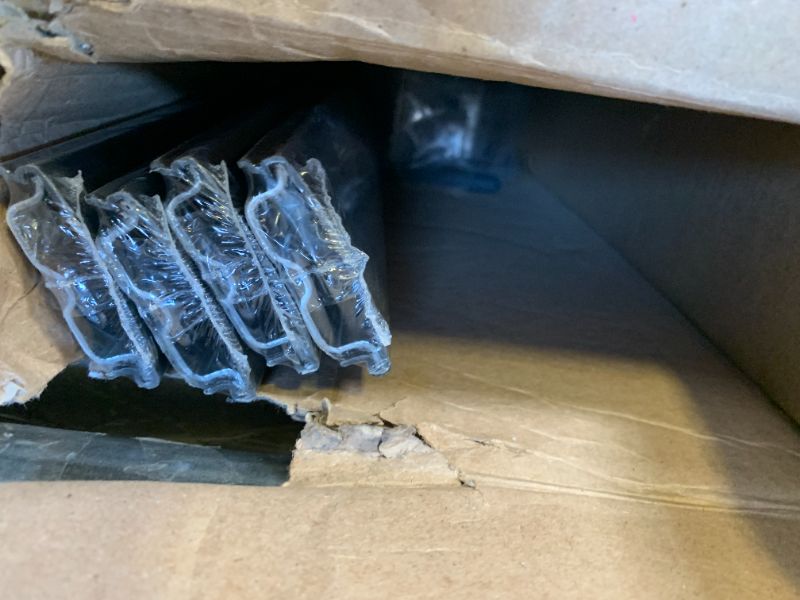 Photo 1 of Rubbermaid 15-Piece FastTrack Garage Wall-Mounted Storage Kit, 4 Rails and 11 Hooks, for Home/House/Tool/Sports/Equipment/Utility Purposes