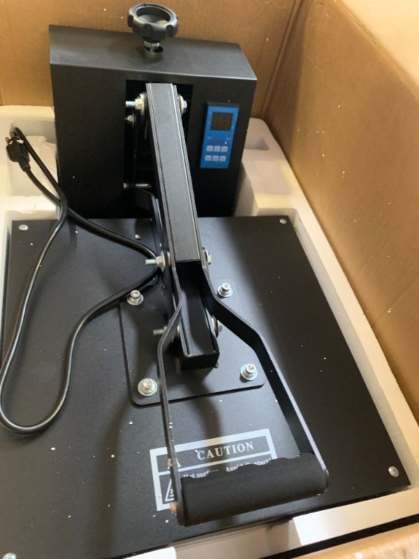 Photo 1 of SmarketBuy Upgraded Heat Press 16x24 Inch, High Pressure Clamshell Heat Press Machine 1800W, Large Heat Press with Pull Out Lower Platen, Digital Control Heat Transfer Machine for T Shirts