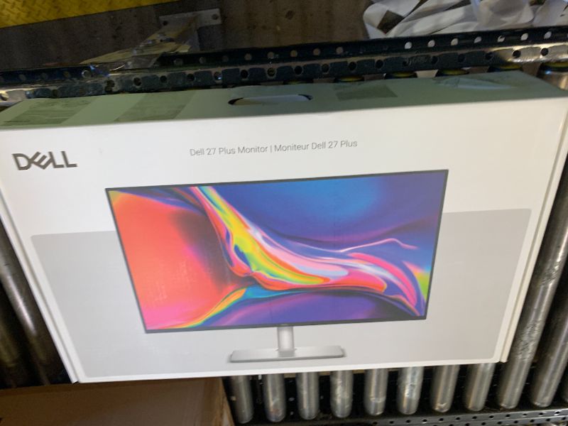 Photo 1 of Dell 27 Plus Monitor - S2725HSM - 27-inch FHD (1920x1080) 144Hz 1ms Display, 2 x 3W Speakers, HDMI Connectivity, Height/Tilt/Pivot/Swivel Adjustability, AMD FreeSync - Ash White