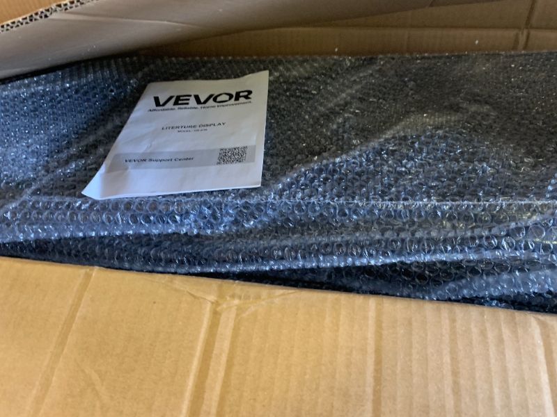 Photo 1 of VEVOR Rotating Brochure Display Rack, 30 Pockets Mesh Magazine Literature Display Stand, Portable Floor Standing Magazine Rack, Metal Newspaper Catalog Holders for Shop Exhibitions Office Trade Show