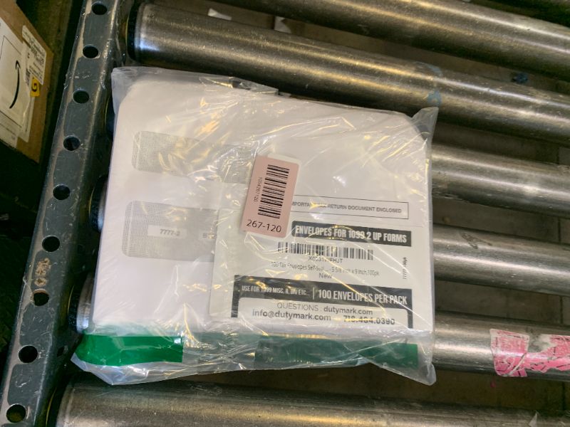 Photo 1 of 100 Tax 1099 Envelopes Self-Seal For 1099 MISC, 1099-R & DIV - INT, 1095, 1098, Double-Window Security tinded, For Quickbooks or Tax Software - 5 5/8 Inch x 9 Inch, 100 Envelopes