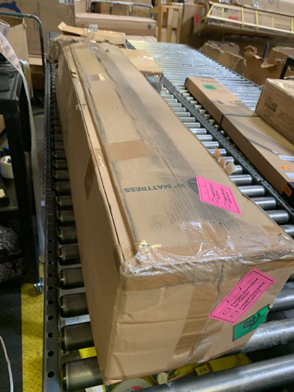 Photo 1 of Zinus 10 Inch Queen Green Tea Memory Foam Mattress [New Version], Fiberglass Free, Medium Firm Feel, Zoned Pressure Relief, Certified Safe Foams & Fabric, Mattress in A Box