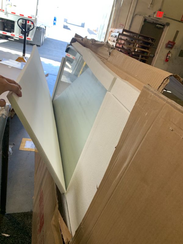 Photo 1 of Hasipu Home Gym Mirror 83" L x 39" W - 2PCS Large Full Body Mirror for Yoga, Fitness, Garage, Dance Studio, Wall-Mounted, 0.16in Tempered Glass Frameless