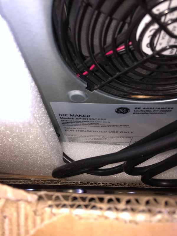 Photo 1 of GE Profile Opal 2.0 with 0.75 Gallon Tank, Chewable Crunchable Countertop Nugget Ice Maker, Scoop included, 38 lbs in 24 hours, Pellet Ice Machine with WiFi & Smart Connected, Stainless Steel